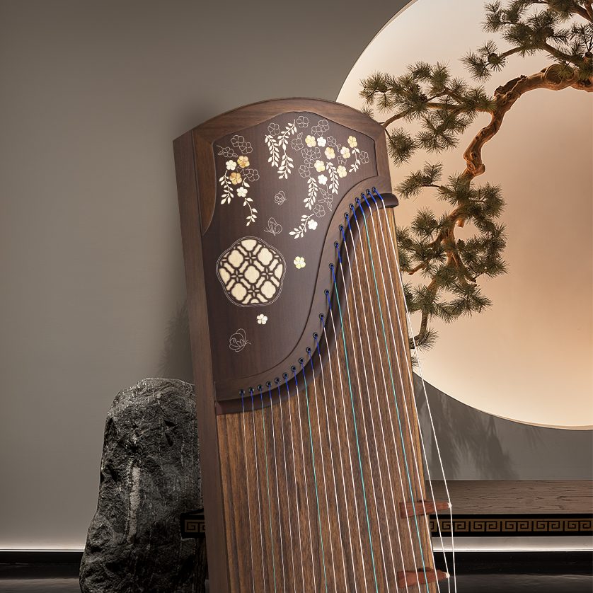 Jǐnyú — Fine Jade guzheng, styled photo
